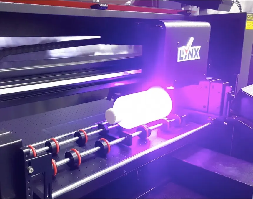 UV Rotary Printing Process